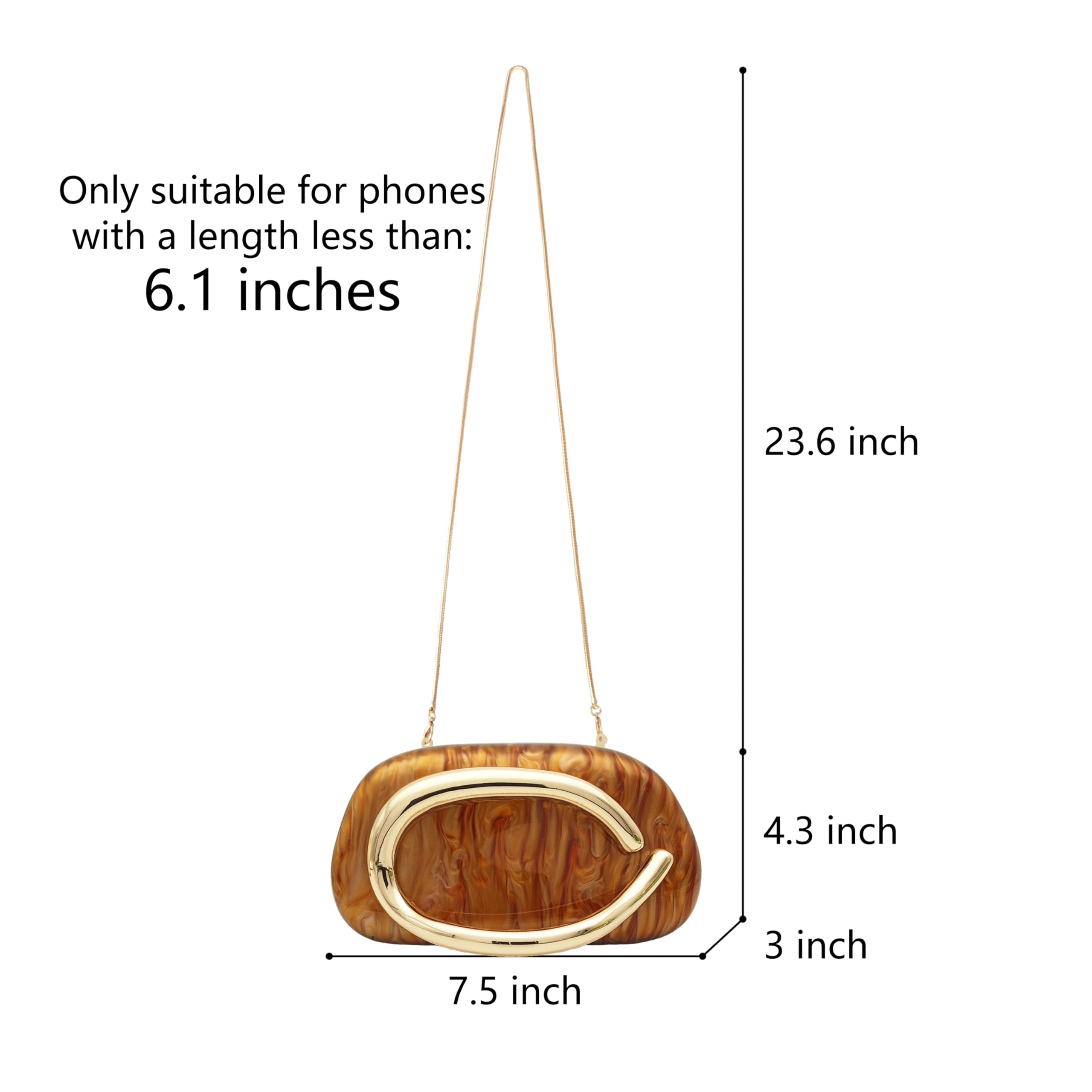 Rhinestone Clutch Purses for Women Evening Wedding Formal - Round Pearl Clasp Handbag - Crystal Diamond Bag