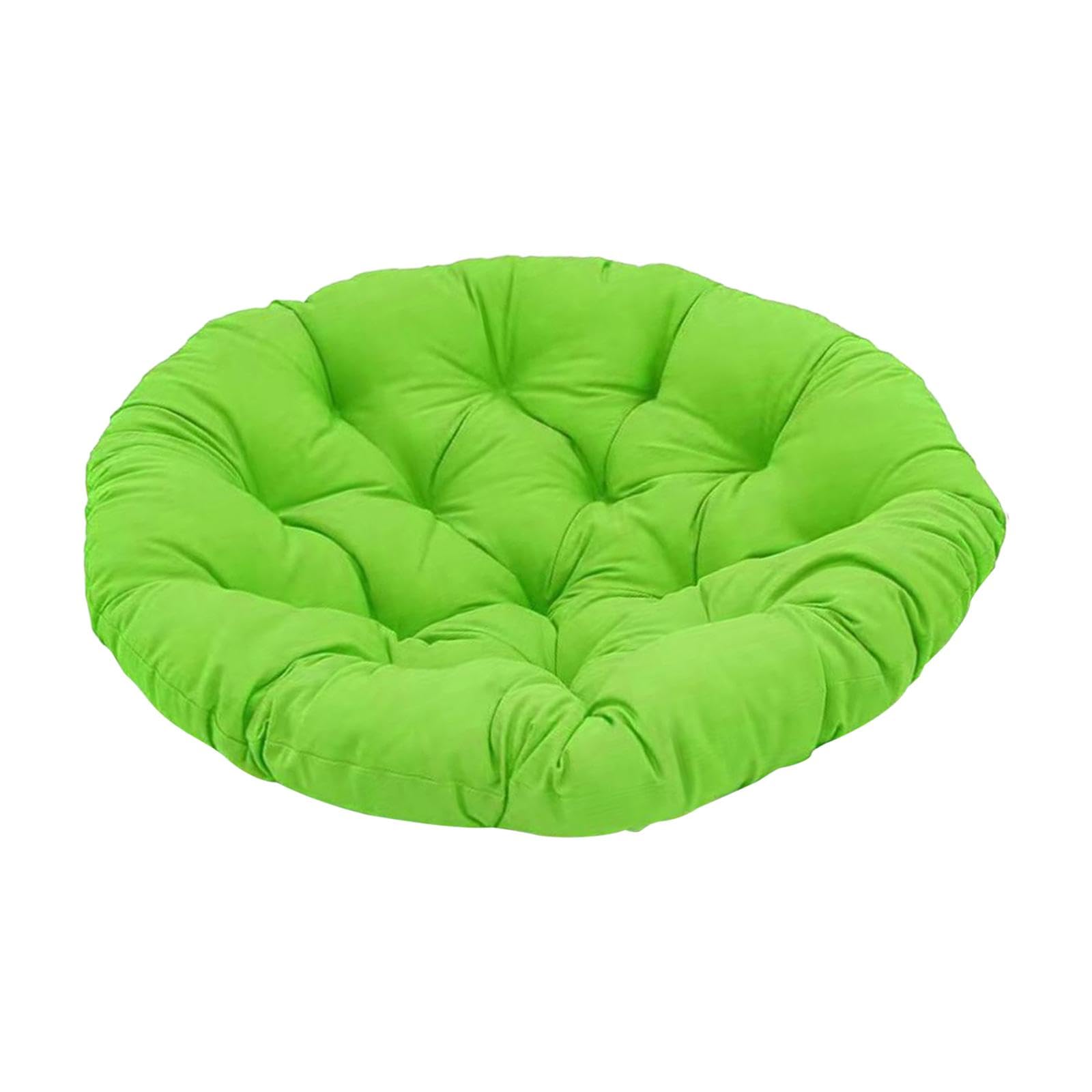 MYADDICTION Egg Chair Cushion 40cm Rattan Cushion for Hammock Wicker Chair Rocking Chair Green-image-33