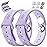 LYJEE Motion Sickness Bands for Adults and Kids Nausea Relief for Pregnant Women Seasickness Wristband for Cruise Ship Essentials lilac colour