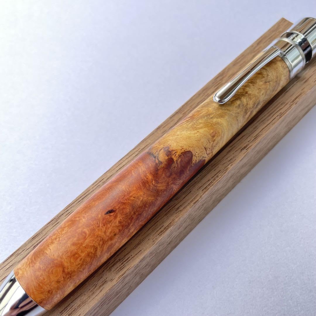 Amazon | 工房楔 グラッソ 花梨紅白 マルチペン 木軸ペン | 多機能  