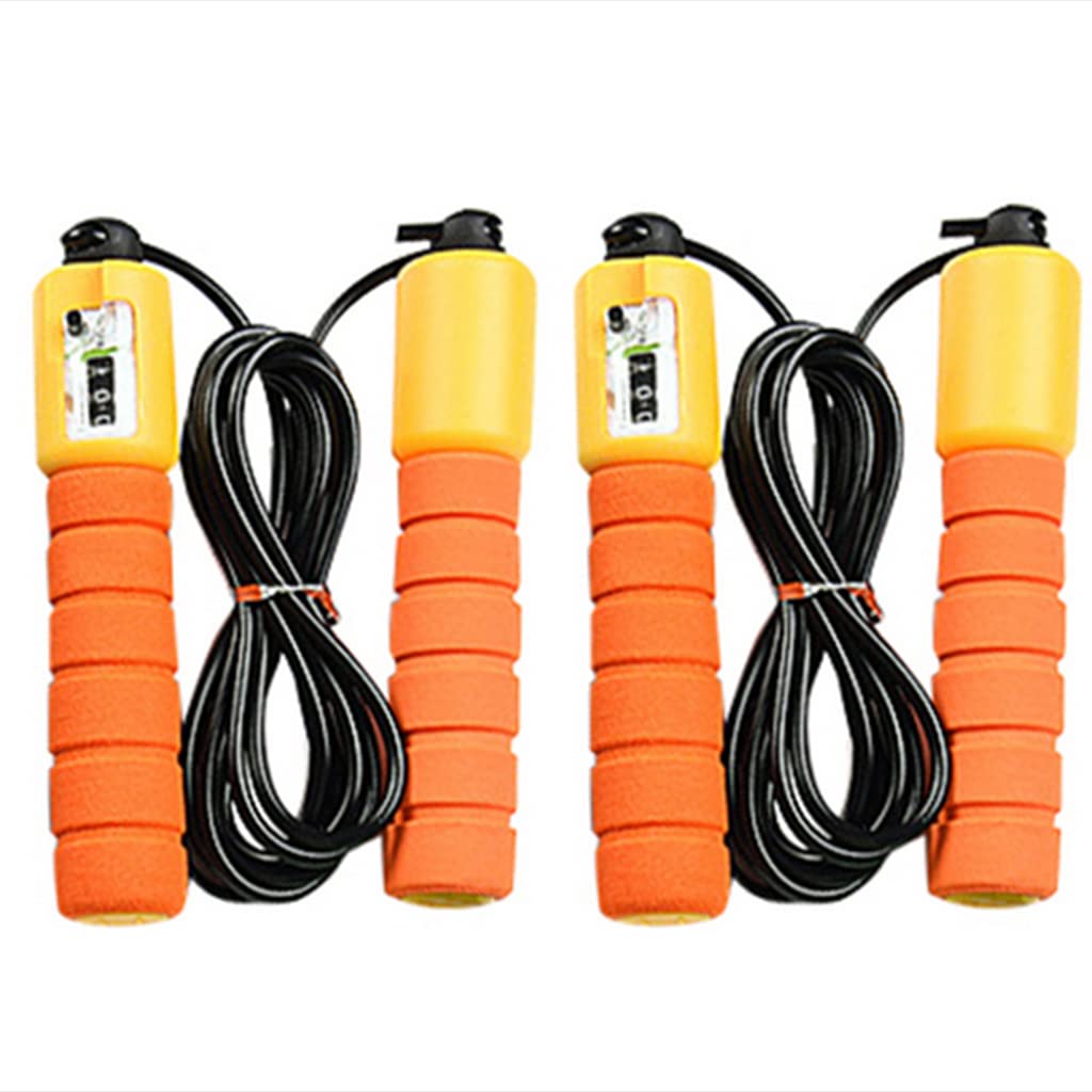 Enakshi® Jump Rope w/Counter Adult Boxing Exercise Workout Counting Skipping Orange|Sporting Goods | Fitness Running & Yoga | Fitness Equipment & Gear | Jump Ropes-image-40