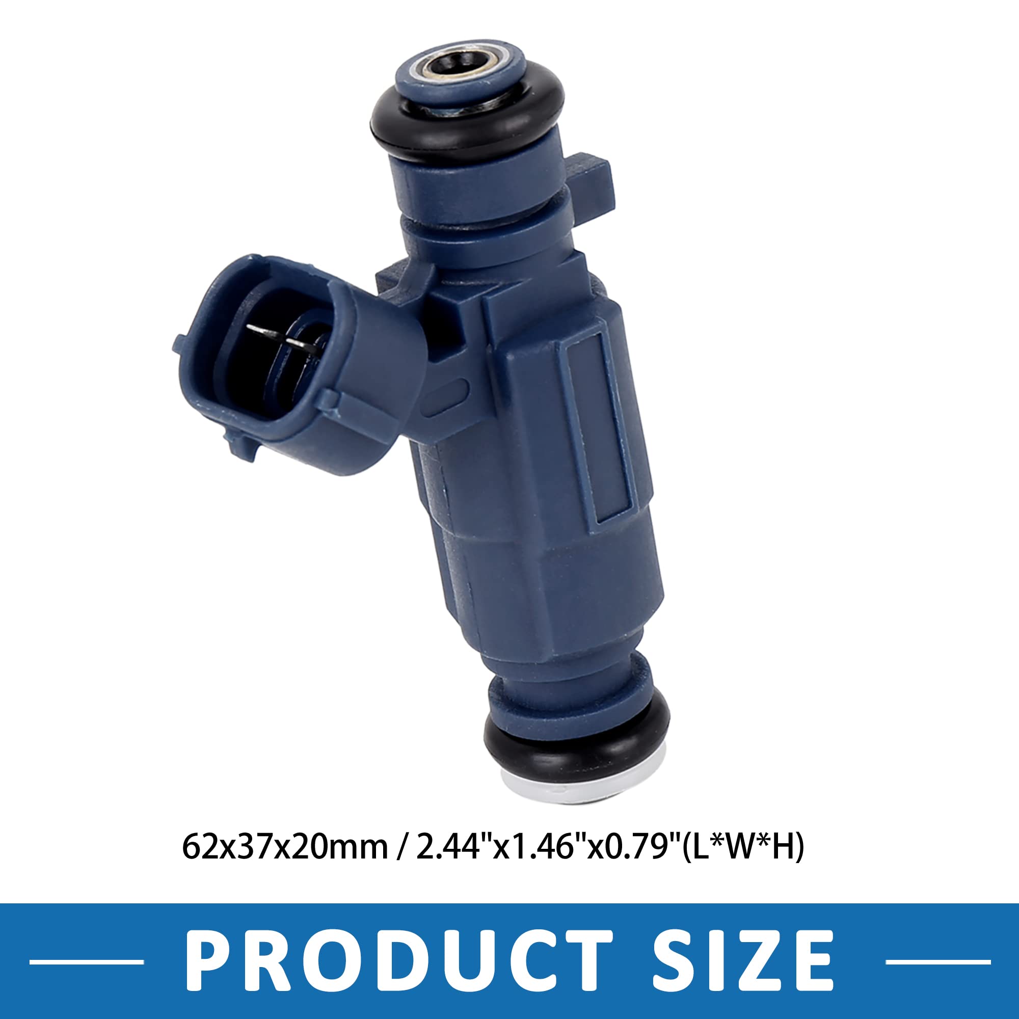 A ABSOPRO Combustible Inyector 35310-2B000 para Hyundai Accent 1.4L 10-14 (Juego de 4)