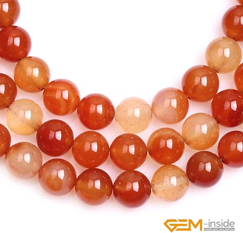 Miniatura 713 de GEM-Inside - Cuentas sueltas de piedra de lava negra natural de 0.315 in para hacer joyas, 15 pulgadas Cordierita de grado A