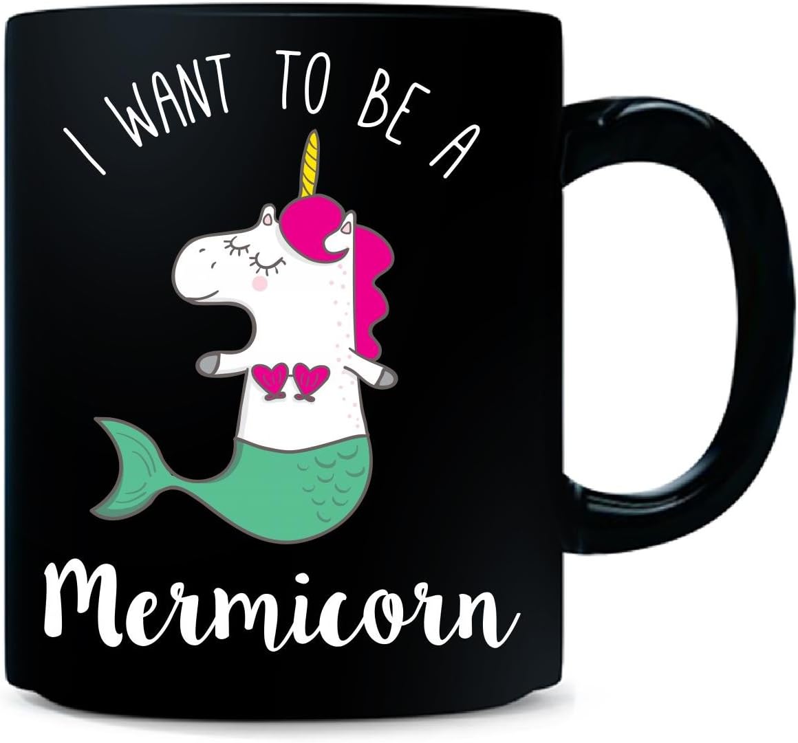 I Want To Be A Mermicorn Mermaid Unicorn - Mug