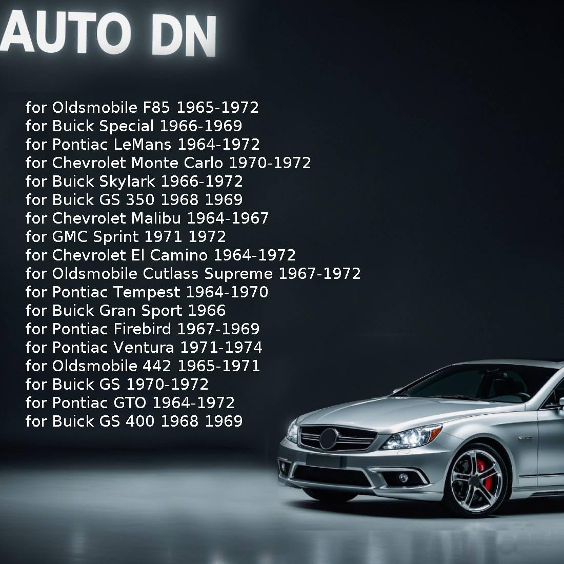 Front Upper Suspension Control Arm Shaft Kit for Chevrolet Camaro 1967-1969 for Chevelle 1964-1972 for Chevrolet Malibu 1964-1967 for Pontiac Firebird 1967-1969 2Pcs Replacement 396678