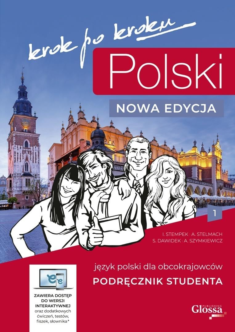 POLSKI krok po kroku 1 - New Edition - Student's Textbook + audio + e-coursebook. A1