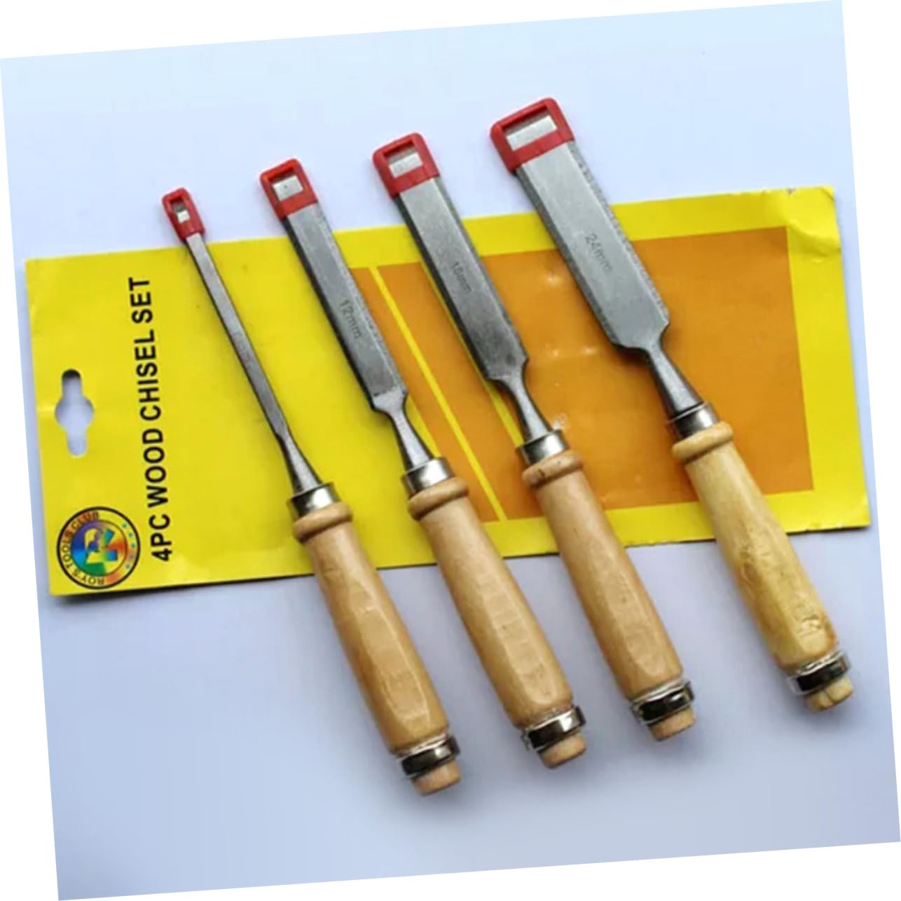 KICHOUSE 6-24mm Wood Carving Hand Set Wood Carving Tools for Beginners Experts Comfort Grip Handles