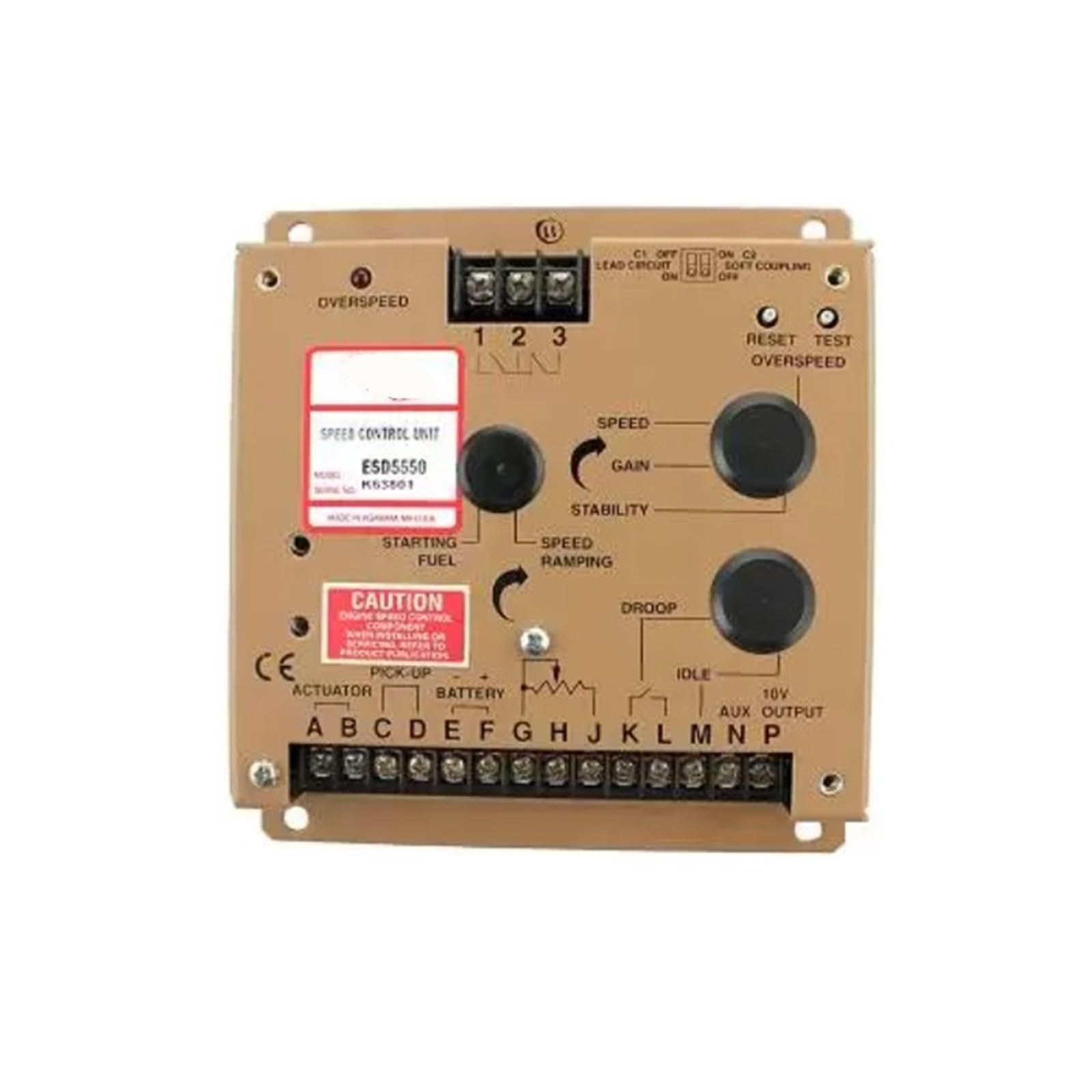 NURUGURE ESD5550 Diesel Generator Electronic Governor Speed Controller Industrial Part for Genset