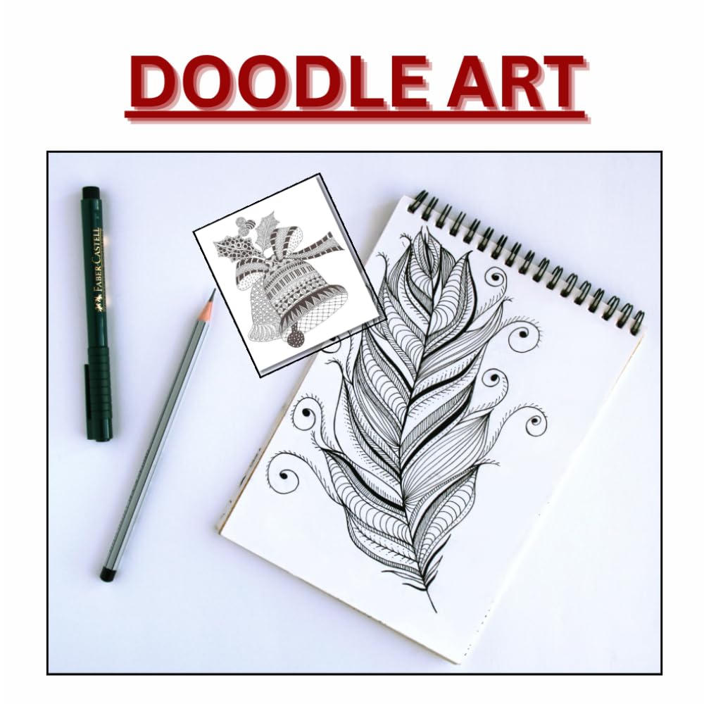 DOODLE ART: ART CREATIVITY BOOK