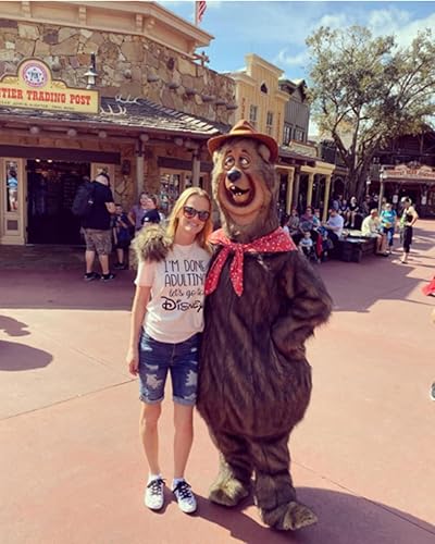 Miniatura 2 de Linda y divertida camiseta de manga corta para mujer, con estampado de letras, para viajes familiares, camisetas de vacaciones