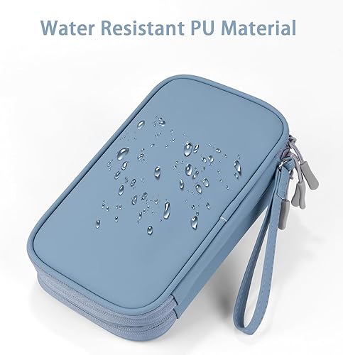 Miniatura 5 de Funda organizadora electrónica, bolsa de cable de viaje Tech para cablecargadoraccesoriosteléfonobanco de energía