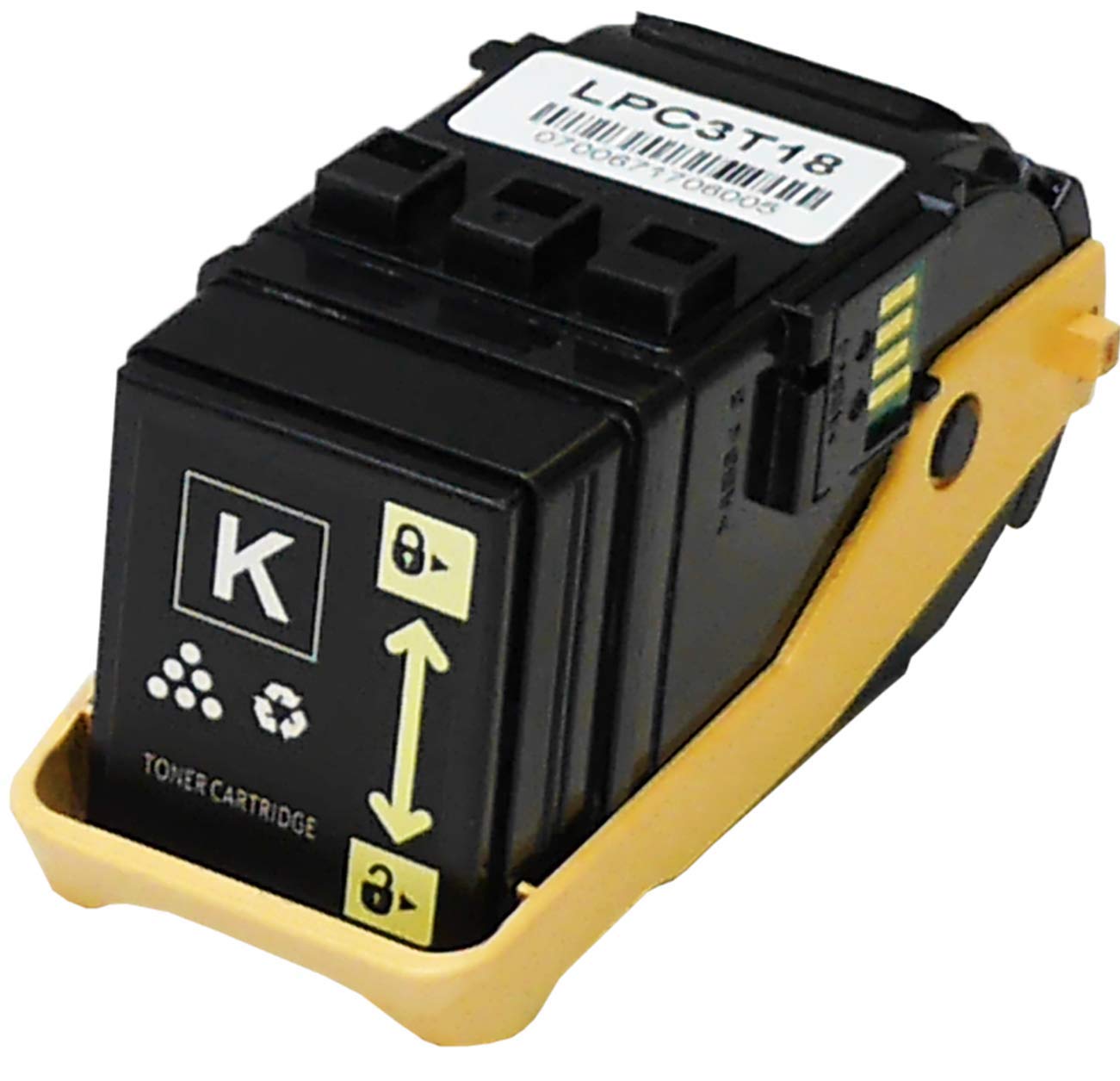 Amazon.co.jp: インクのチップス エプソン 用 LPC3T18K 再生トナー 