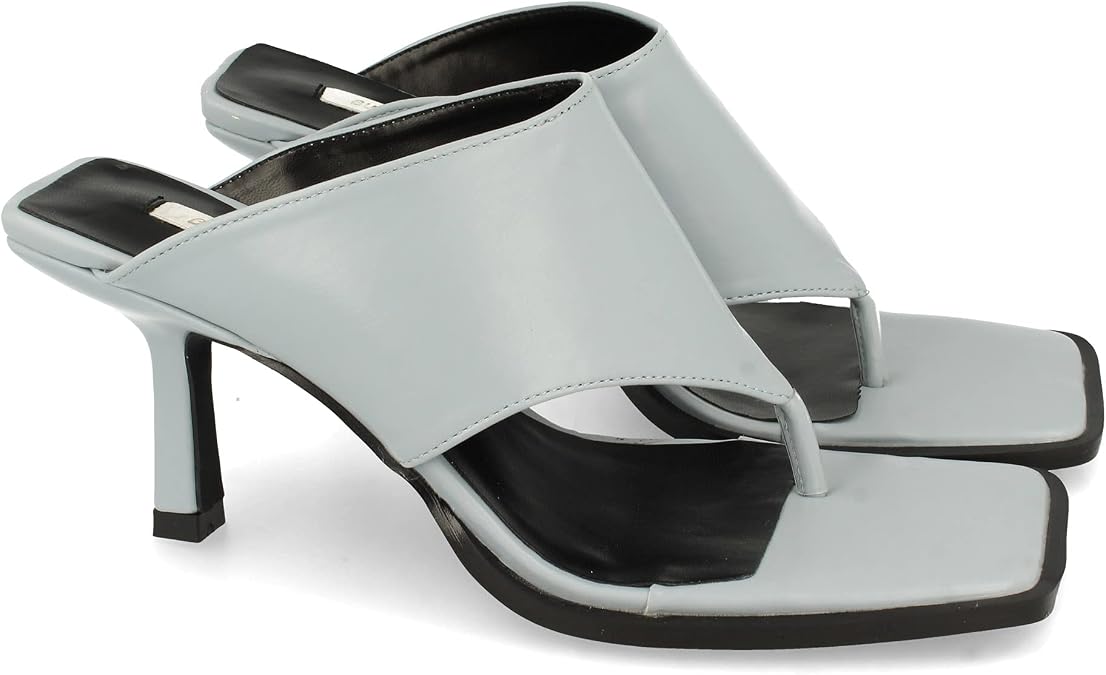 Sandalo Schiavo da Donna, Comodo, con Tacco a Spillo, Tacco Aperto,  Primavera Estate 2021 : Amazon.it: Scarpe e borse