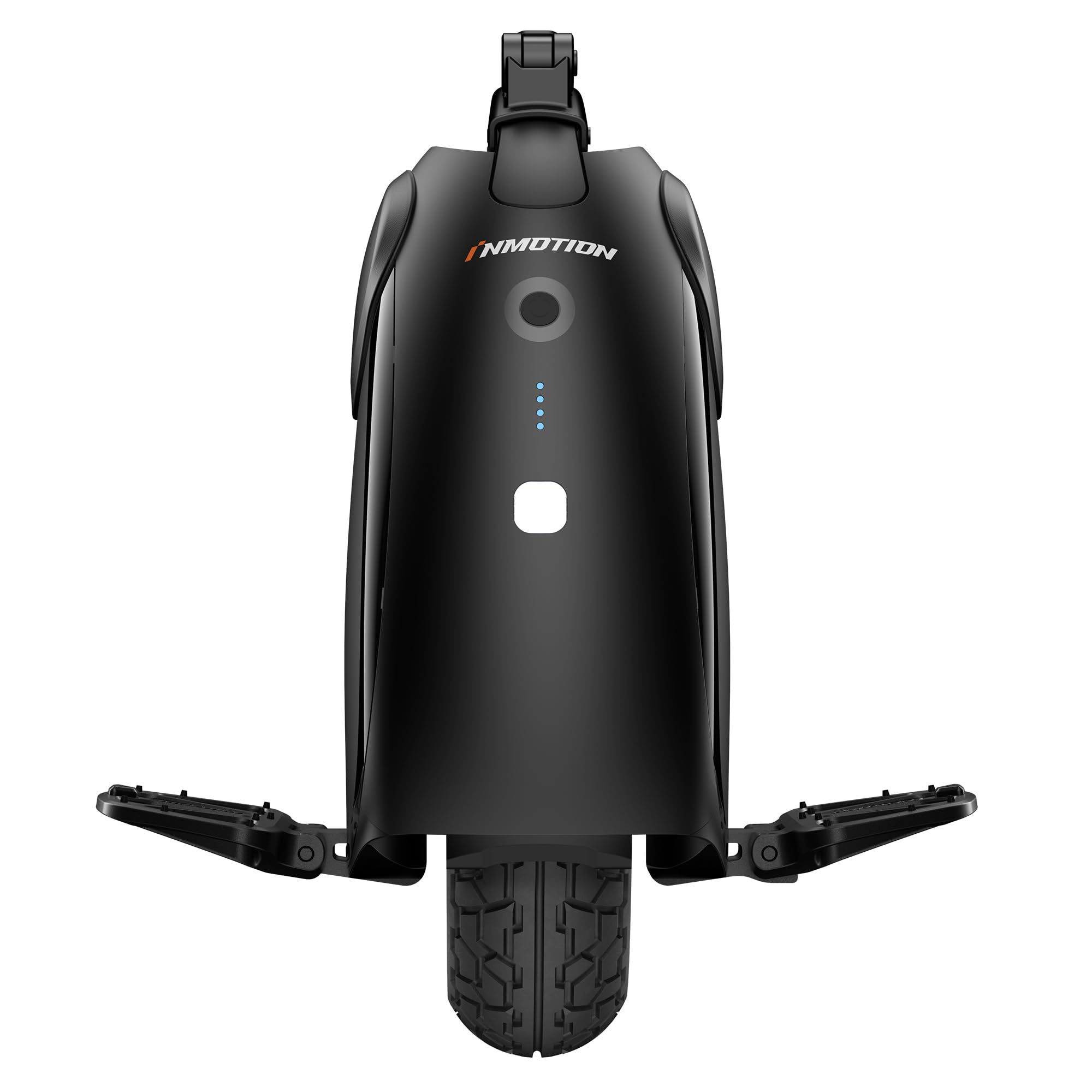 Monociclo eléctrico Inmotion V6 para Adultos, Color Negro, Motor de 500 W, autonomía de hasta 30 km, límite de Velocidad de 25 km/h, llanta sin cámara de 14", Color Negro.