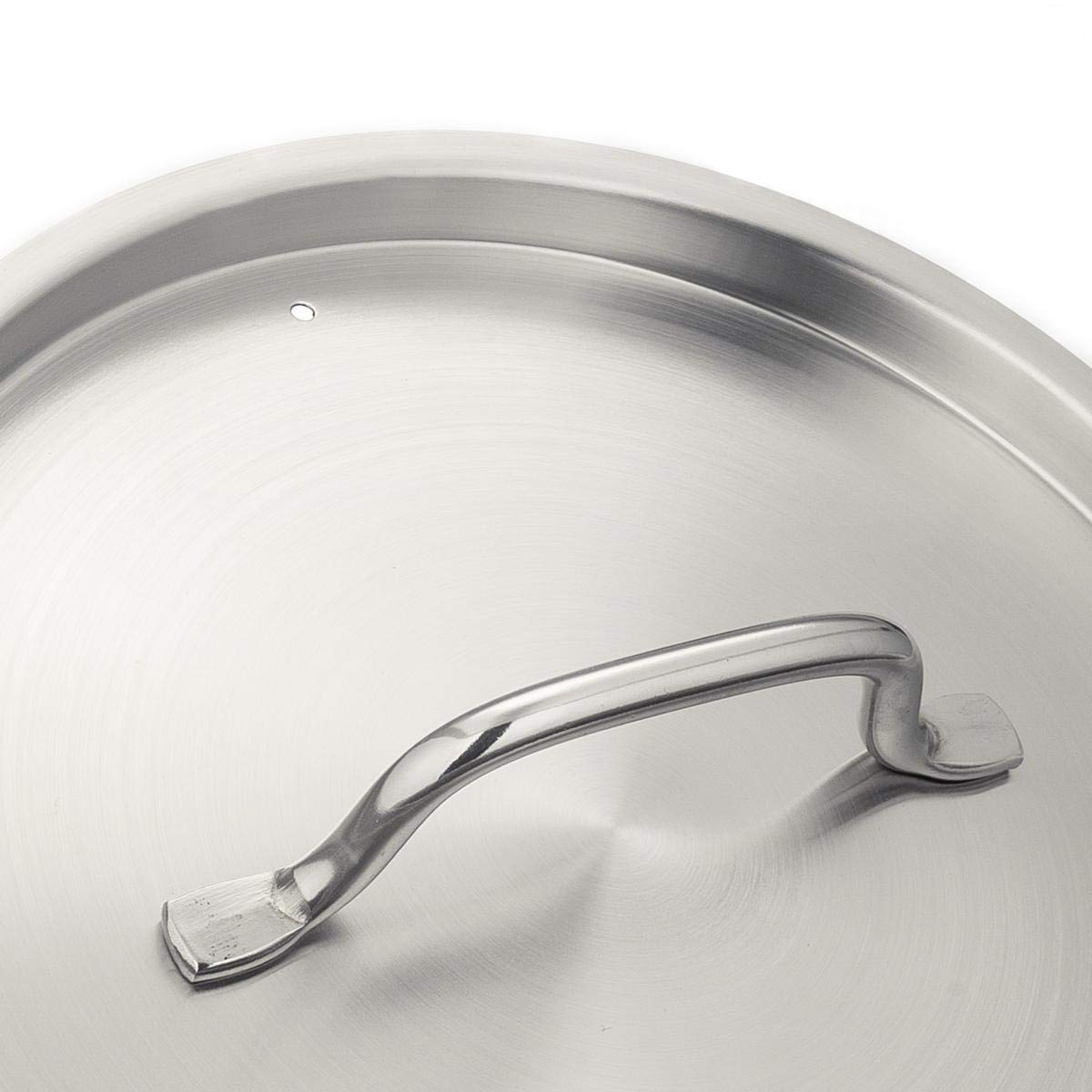 METRO Professional Bratentopf, Edelstahl, 19.2 L, mit Deckel, Induktion, Backofenfest