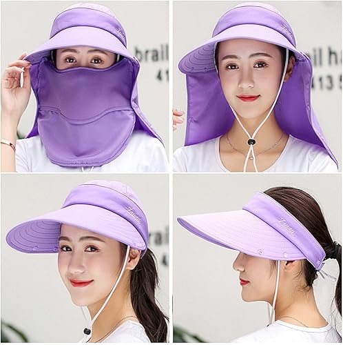Miniatura 2 de Outdoor UPF 50+ UV Sun Protection Waterproof Breathable Face Neck Flap Cover Folding Sun Hat for MenWomen