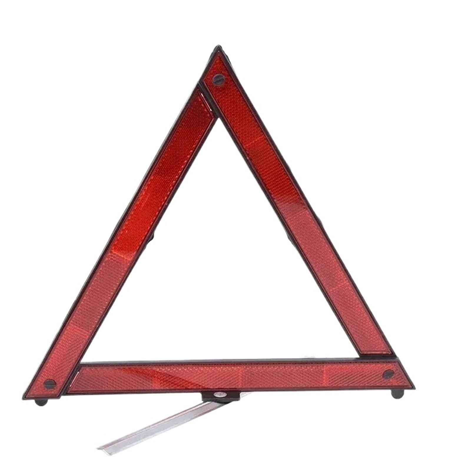 Triángulo de Advertencia Trípode Plegado señal de Parada Reflector Coche Emergencia avería Herramienta Advertencia triángulo Rojo Reflectante