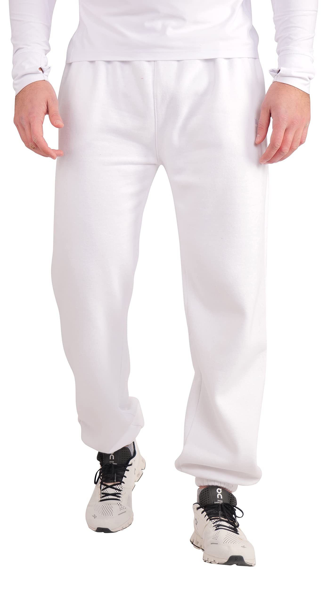 Gennadi Hoppe Men's Jogging Bottoms – Cuddly, Warm, Soft & Moisture-Regulating Tracksuit Bottoms Men for Comfort & Style in Everyday Life, Ideal for Sports and Leisure
