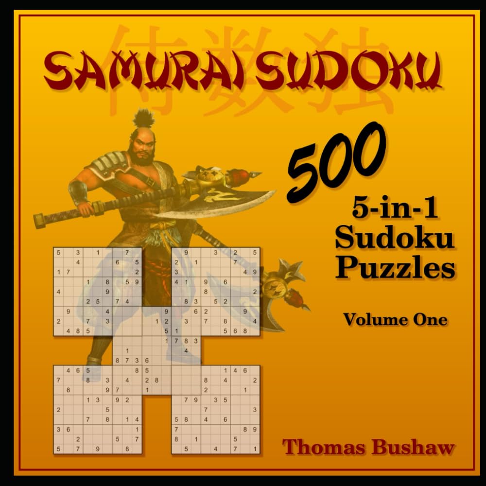 Samurai Sudoku: 500 5-in-1 Sudoku Puzzles (Four Book Sudoku Collection! Something for Everyone!)