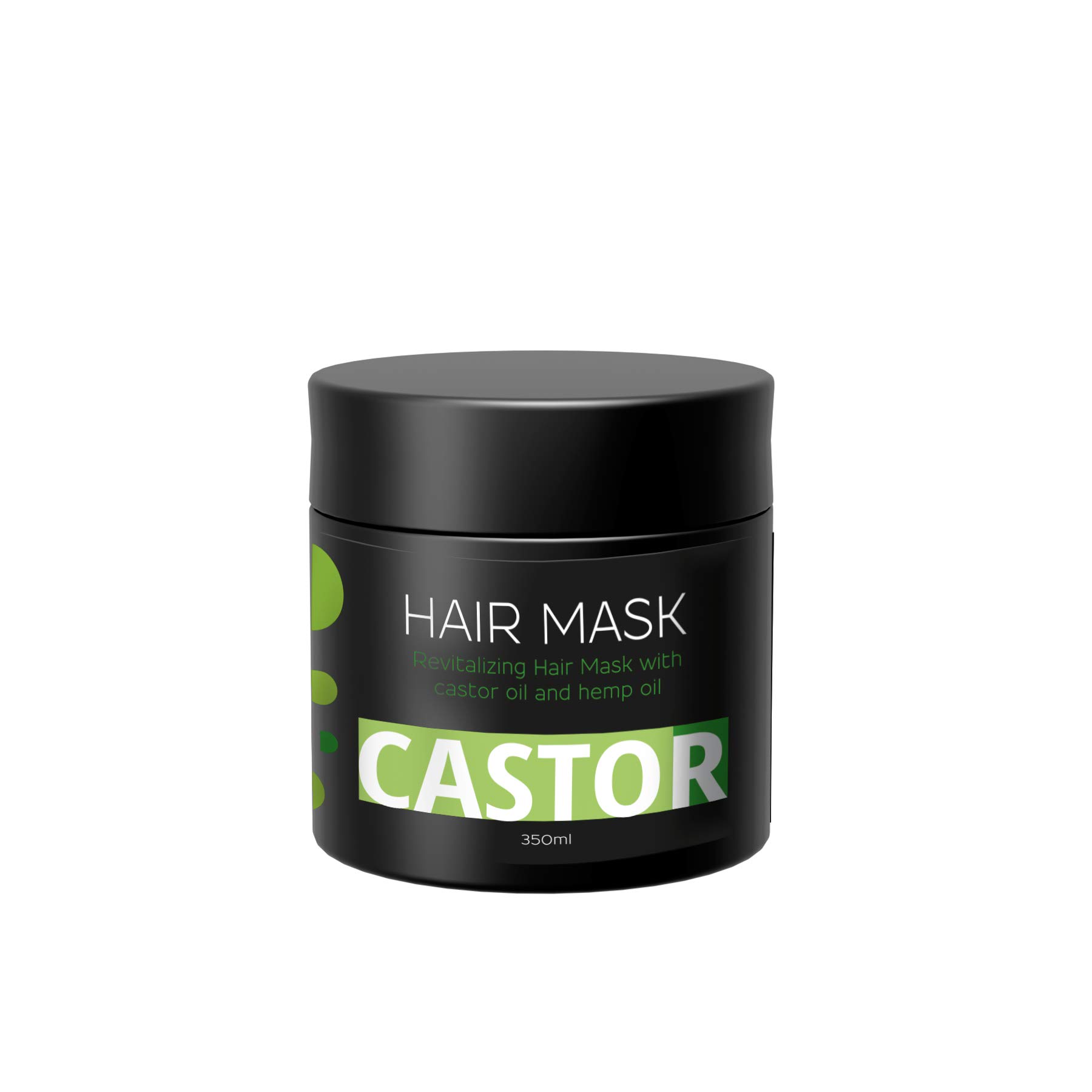 Castor Oil Mask with Biotin and Argan Oil For Strengthen and Increase Hair Growth, For Thinning and Damaged Hair, Paraben Free & SLS Free