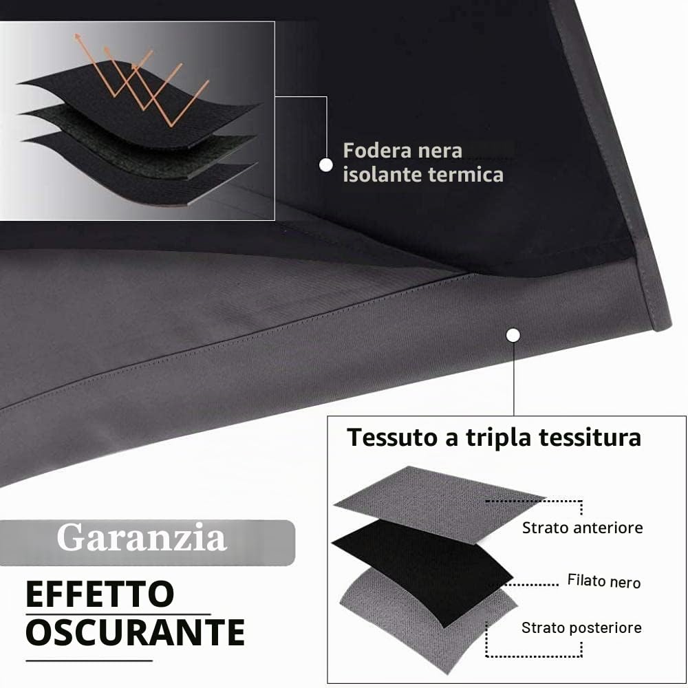 Tende Oscuranti Per Interni 2 Pezzi Per Cameretta Bambini Con Occhielli, 3D Digitale Stampa Arte Del Fumo Astratta Tende Oscuranti Termiche Isolanti Per Soggiorno Moderne 280X260cm