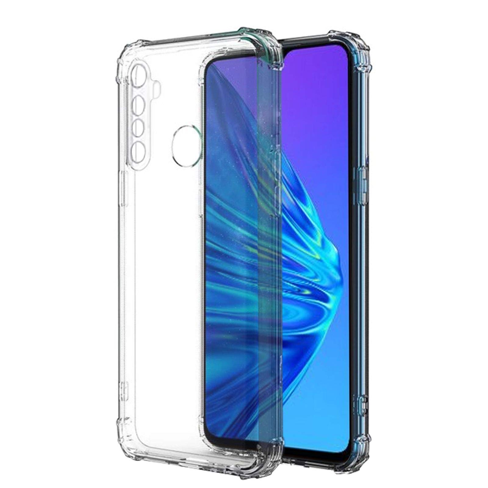 Amazon Brand - Solimo Thermoplastic Polyurethane Mobile Cover, Soft & Flexible Back case for Realme 5i (Transparent) (B07Q6NQXPP) Amazon Price History, Amazon Price Tracker