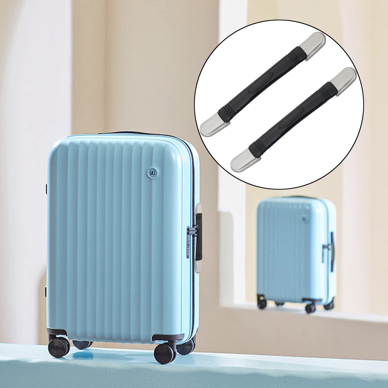 Sangle De Bagage Réglable Avec Boucle - Idéale Pour Camping, Randonnée, Sac De Couchage Et Rangement