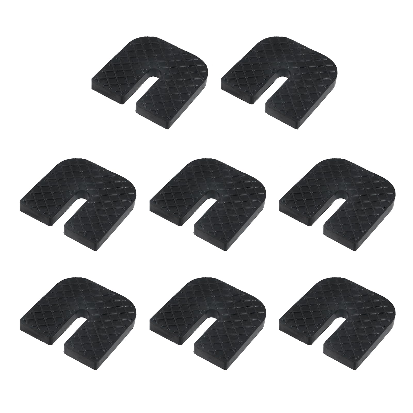 MY MIRONEY 4PCS 3.94" × 1.97" Rectangle Rubber Anti-Vibration Isolator Pads — Amazon image 8