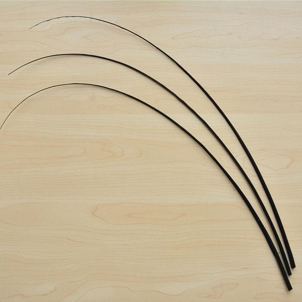 Stripped Ostrich Quill for Hat Decorating Fascinator Millinery Costume Making Florist Art 1 PC