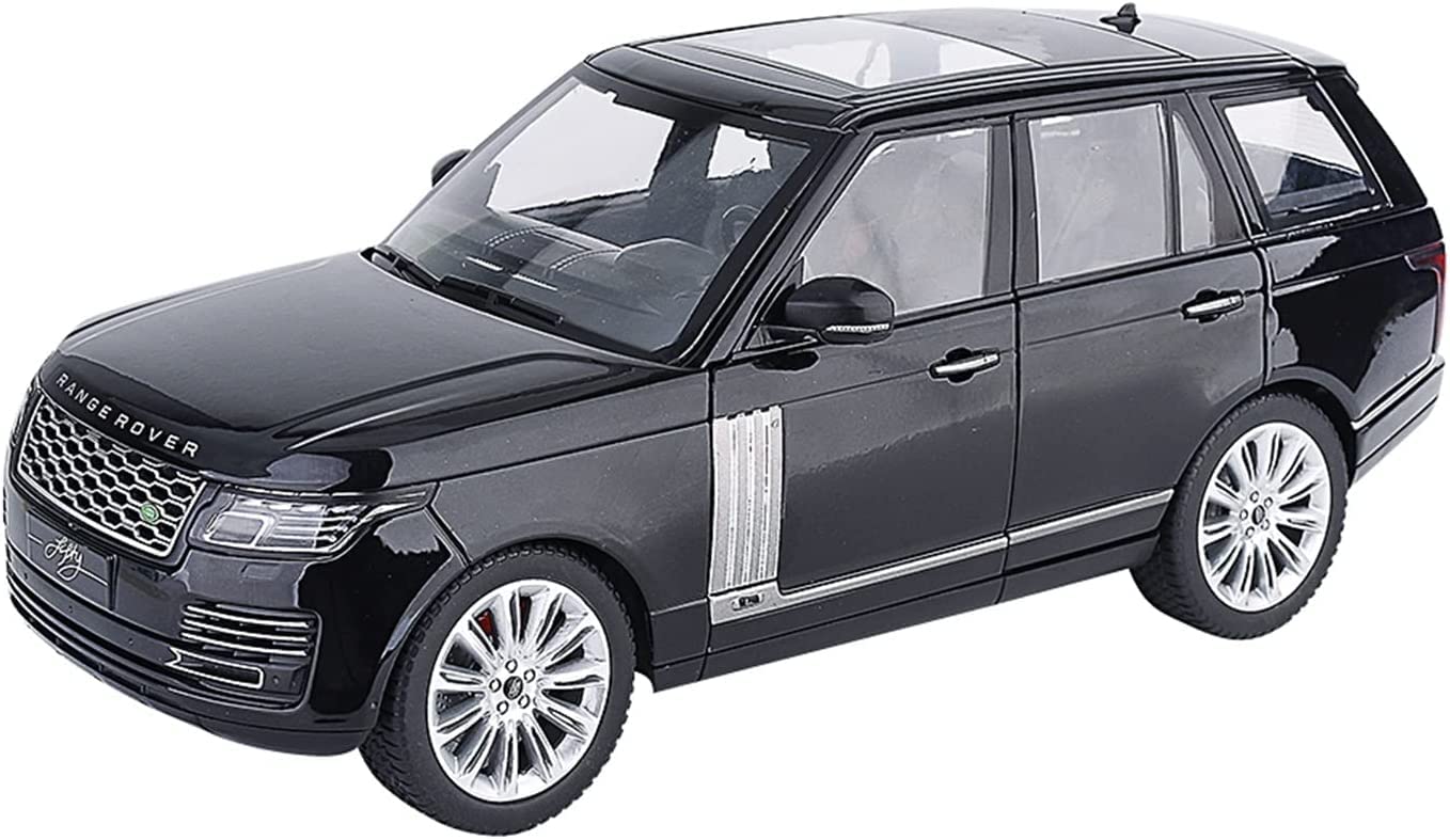 Swift Diecast Alloy Car Range Rover Model Kit for Adults and Kids, 1:24 Scale Model Car for Gift, Office, Collection (Black)