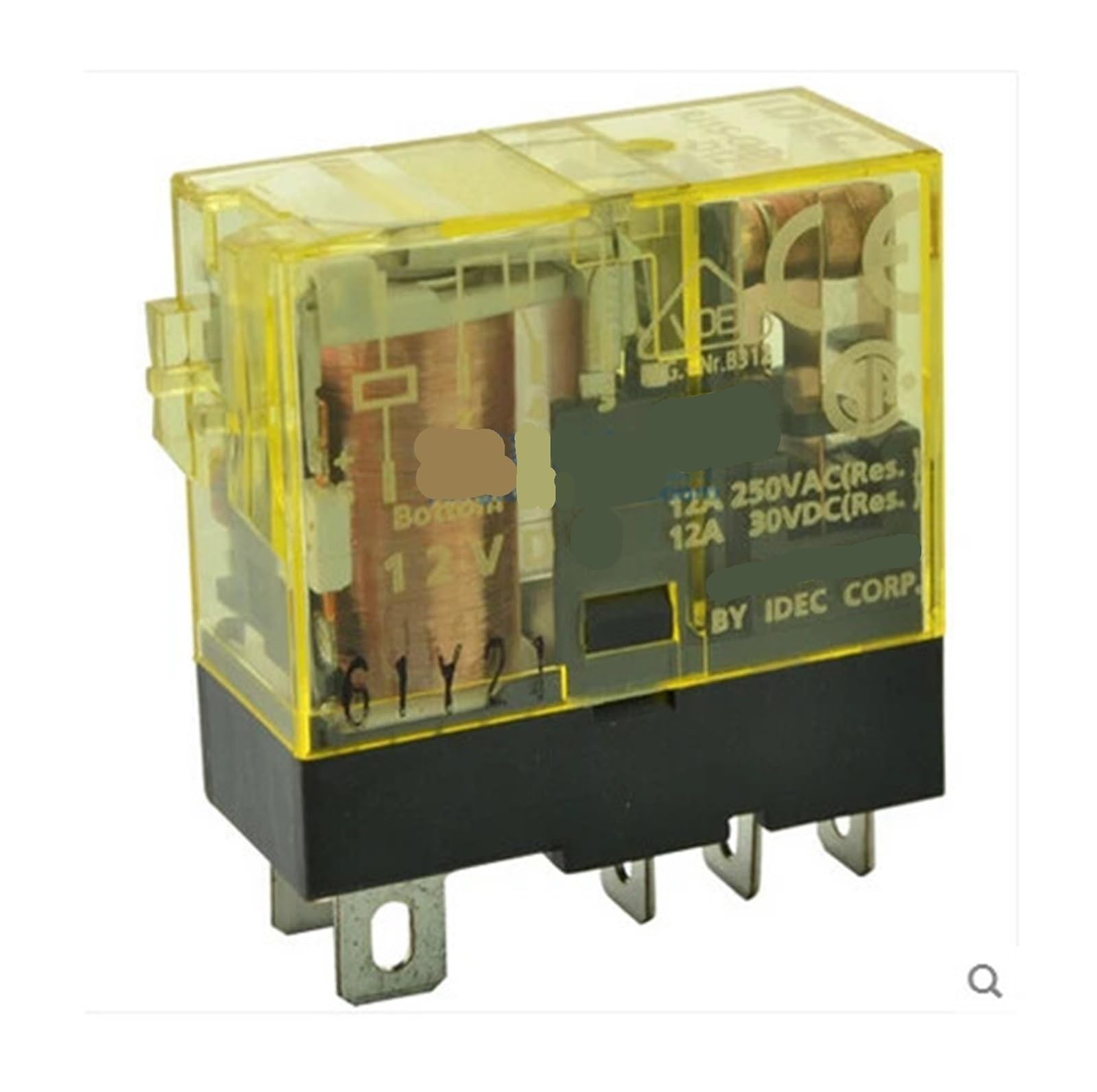 OSHZIKJII Relay RJ1S-CL-D12 RJ1S-CL D12 RJ1S DC12V 12VDC 12A DIP5 5pcs/lot