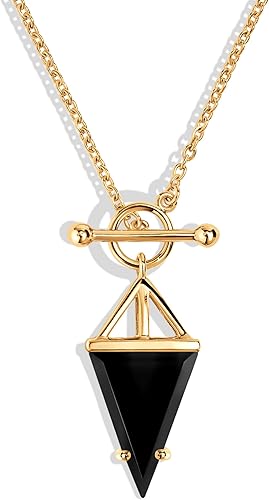 Moon Magic Auténtico collar de piedra lunar para mujer, ónix, labradorita, obsidiana negraplata de ley 925 real, collar de cristal encantado de oro