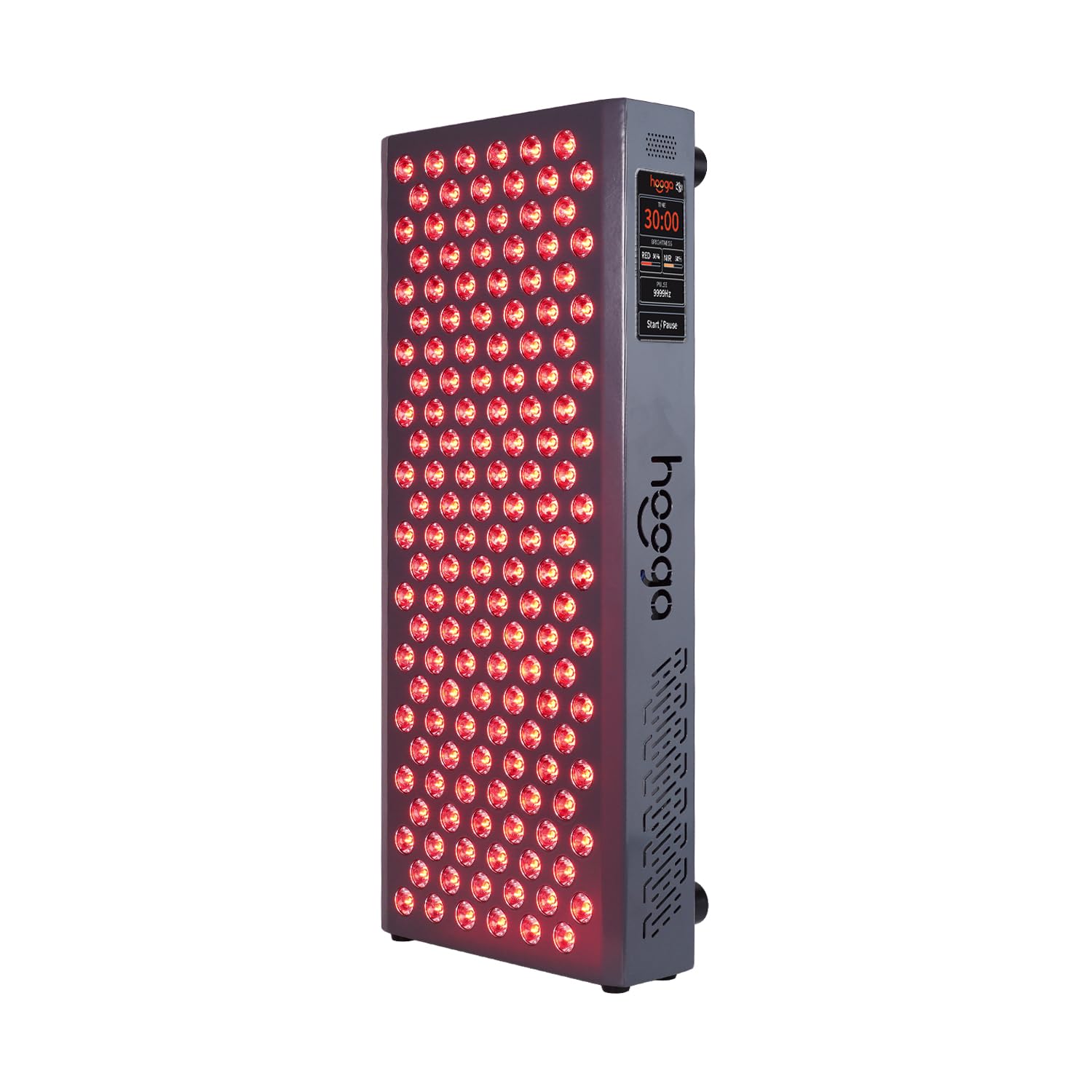 Hooga Red Light Therapy, Red Near Infrared LED Panel, 150 Quad Chip Flicker Free LEDs, Ultra Series, Clinical Grade Device for Energy, Pain, Skin, Recovery, Sleep, Performance. ULTRA750.