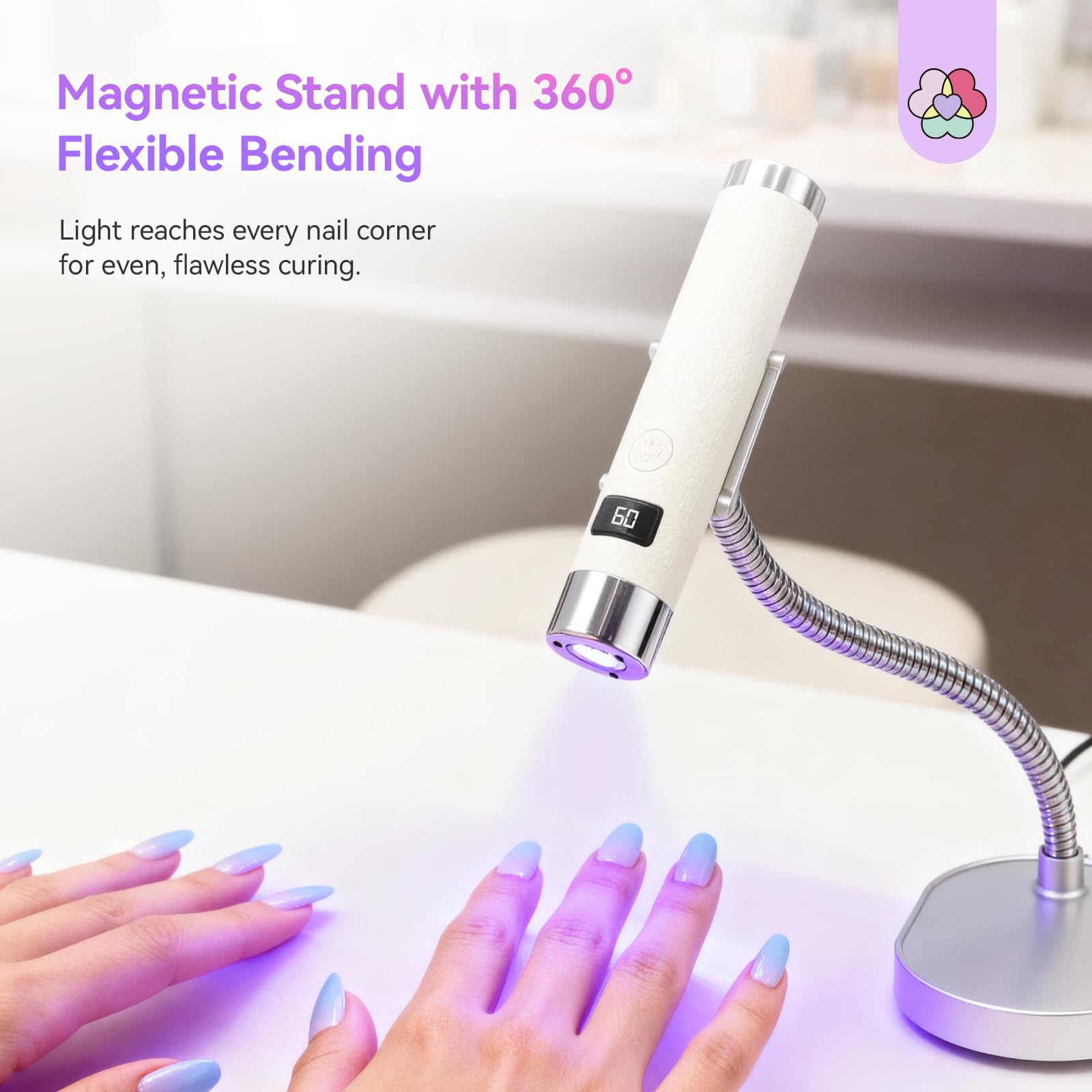 SAVILAND UV Nail Lamp for Gel Nails