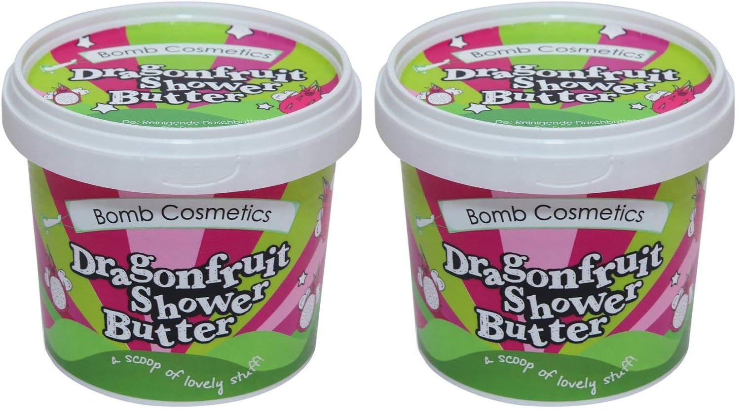 Bomb Cosmetics Dragonfruit Duş Kremi (320 g) (2 paketi)