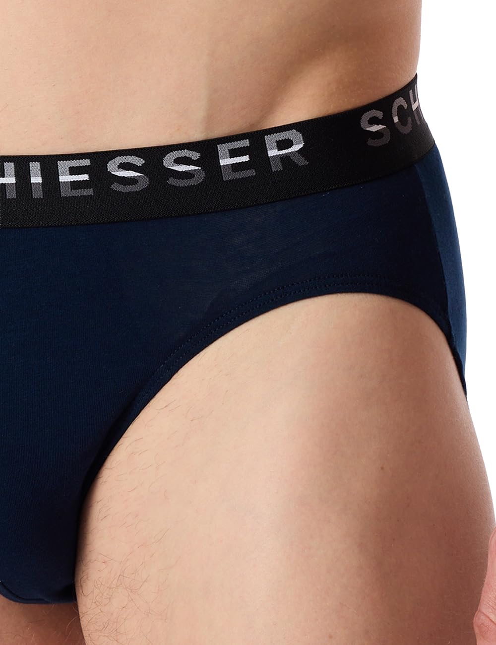 Schiesser Herren 4er PACK Rio-Slip - Unterhose - bequeme Baumwolle - Pima Cotton