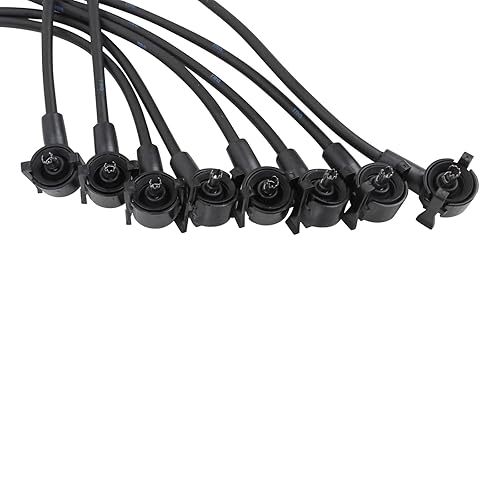 Miniatura 318 de TRQ Juego de cables de bujía de encendido del motor para Ford F250 F350 Super Duty V8 6.2L nuevo