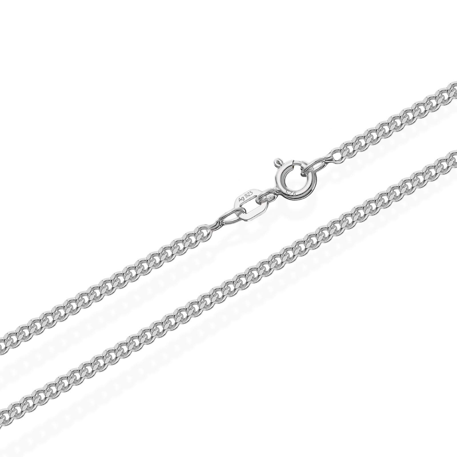 NKlaus Unisex plata de ley 925 plata