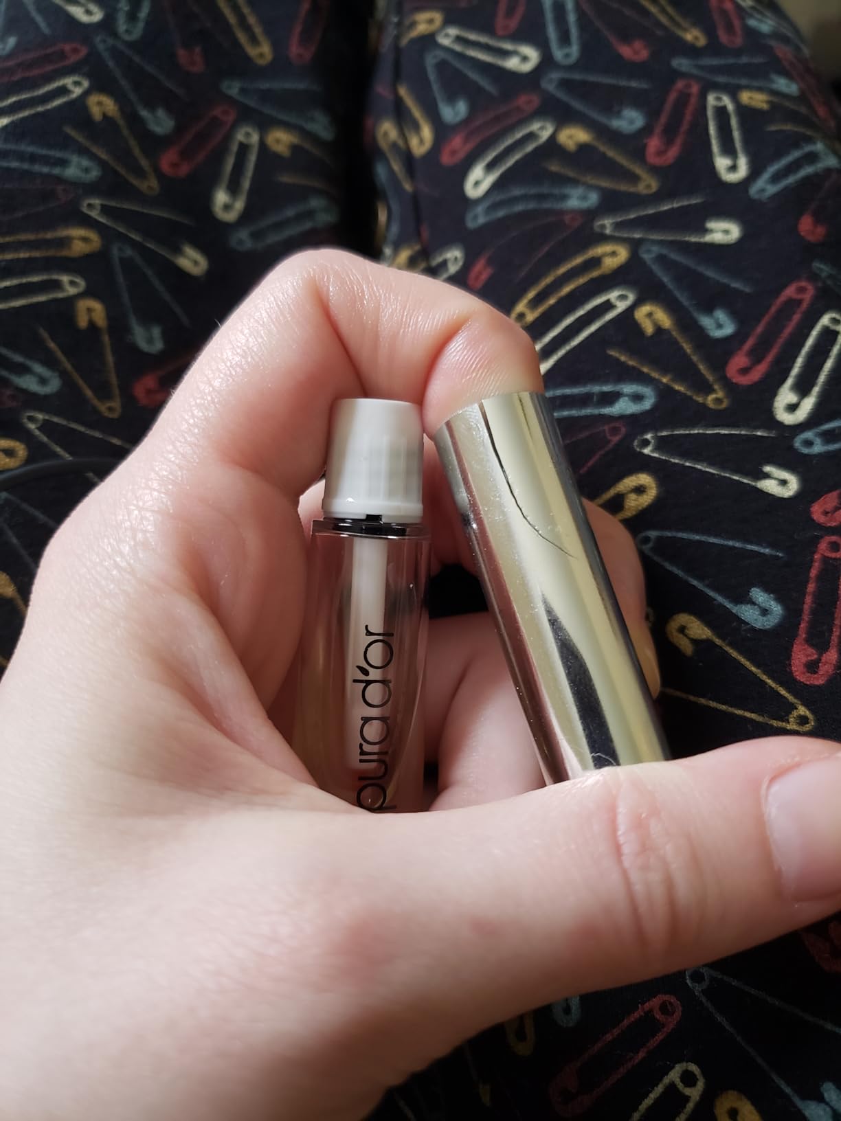 Helped with eyelash growth