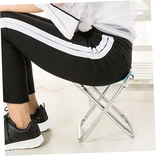 Miniatura 2 de Toddmomy Taburete plegable plegable Taburete plegable Taburete plegable Taburete portátil Taburete de pesca plegable Taburete de camping plegable