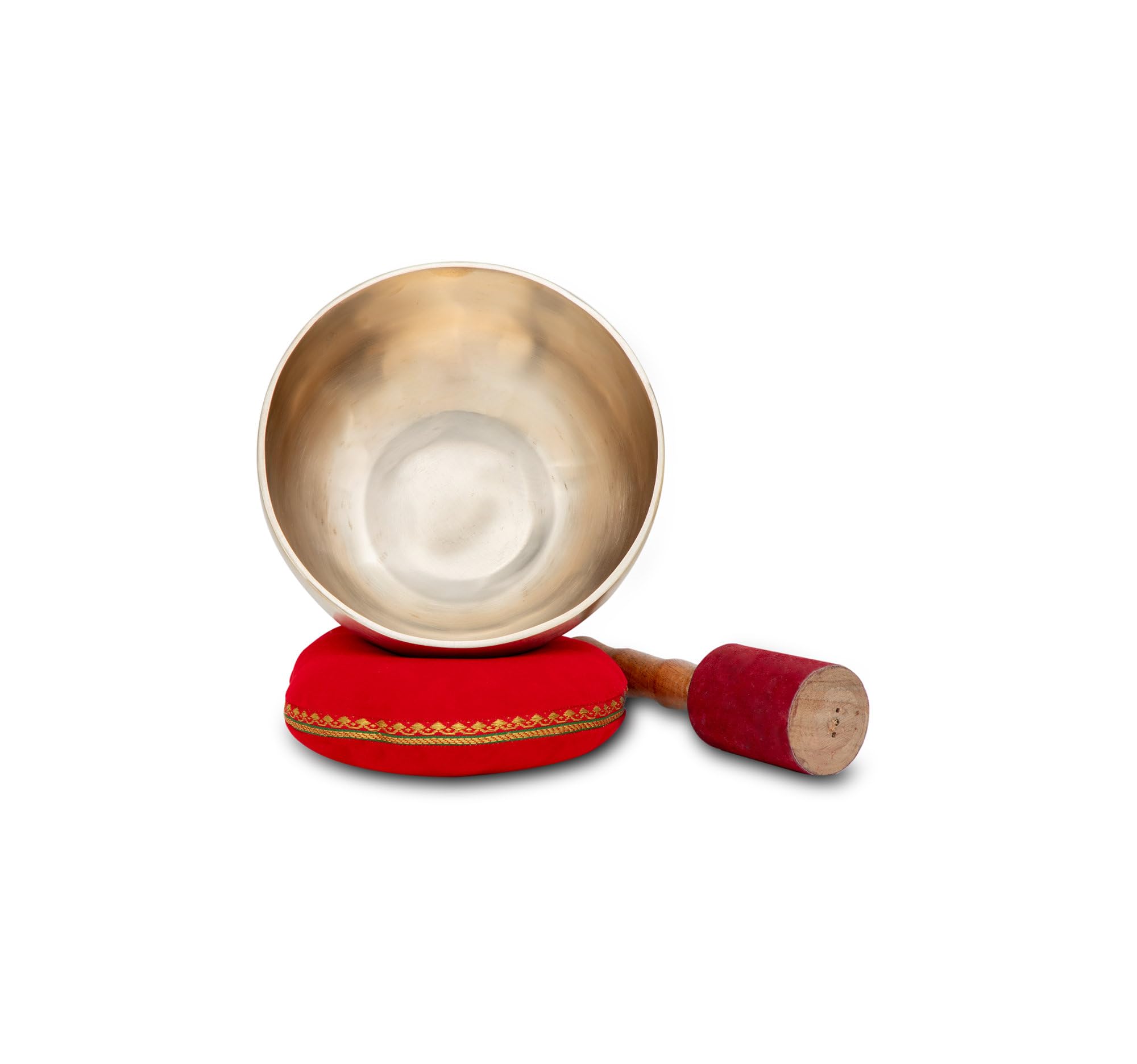 XDrum Therapeutic Klangschale Ton A / 650 g Komplett Set, Ca. 650 g schwer