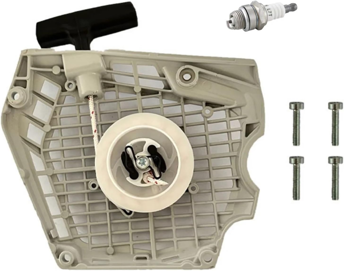 Recoil Pull Starter 1147 080 2101 Replacement Parts for MS500i MS500i-R Chainsaws Garden Power Tool Accessories(Blue)