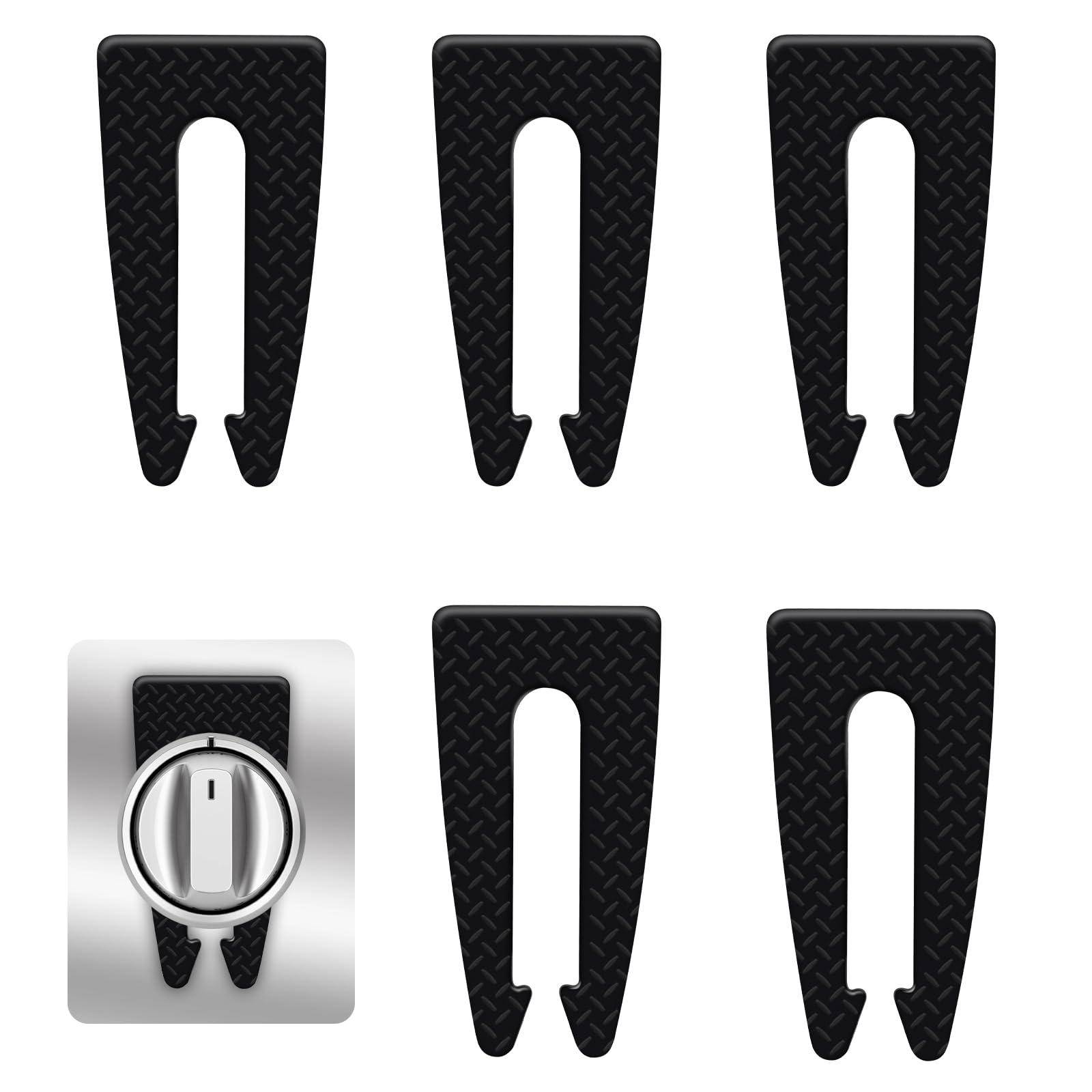 Stove Knob Safety Covers Baby Proof, Gas Stove Knob Covers for Child Safety, (5Pack)