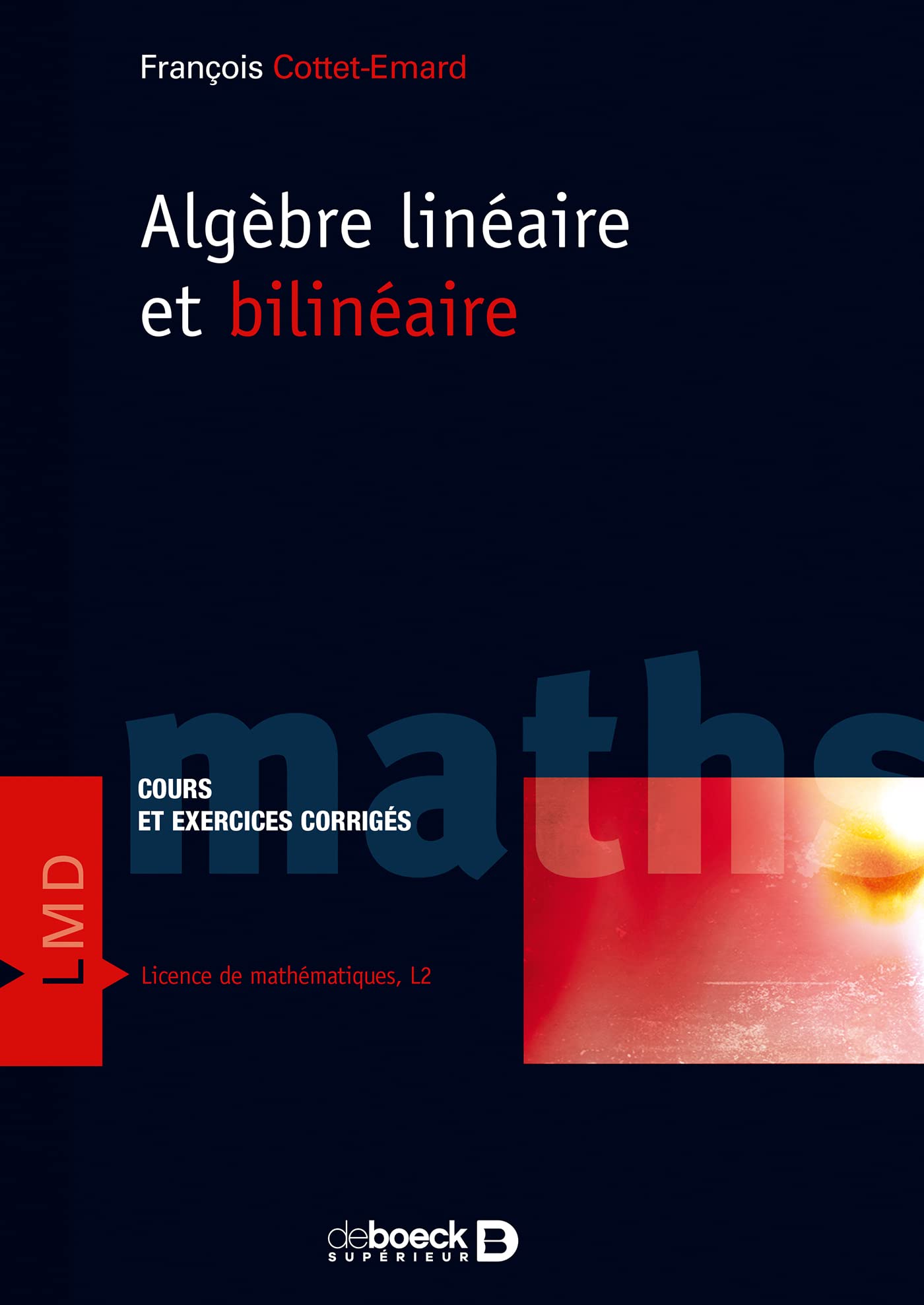 Algèbre linéaire et bilinéaire: Cours et exercices corrigés