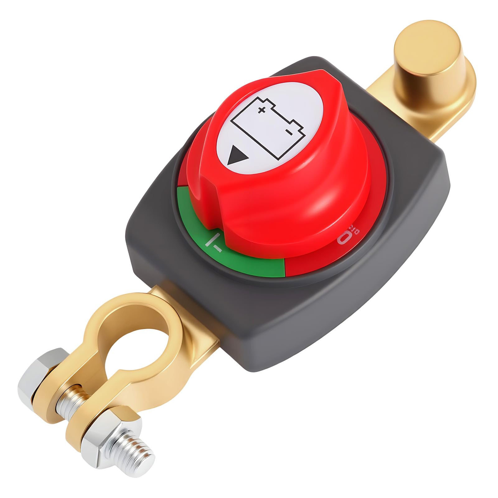 Heavy-Duty Battery Disconnect Switch, 275A 12-48V On/Off Top Post Battery Switch for Car, RV, Boat, and Marine Vehicles - Reliable Power Cutoff Solution-image-42