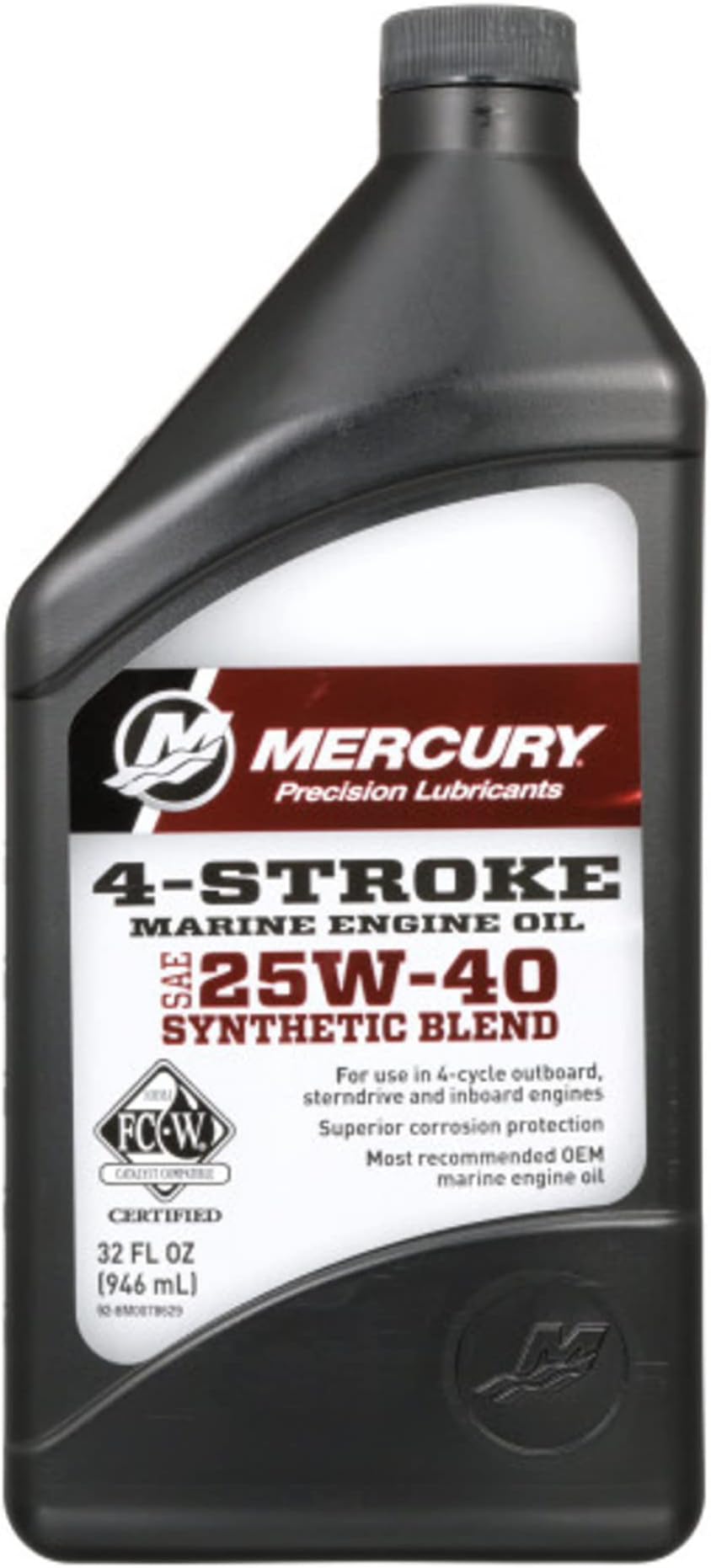 Genuine 1 Quart 4-Cycle Oil, Syn, Mpp - 8M0078629