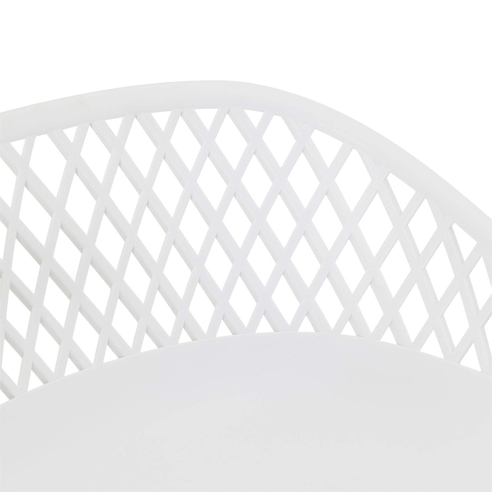 IDIMEX Lot de 2 tabourets de Bar IREK Chaise Haute pour Cuisine ou comptoir au Design Retro avec accoudoirs, en Plastique et métal Noirs, Hauteur d'assise 75 cm