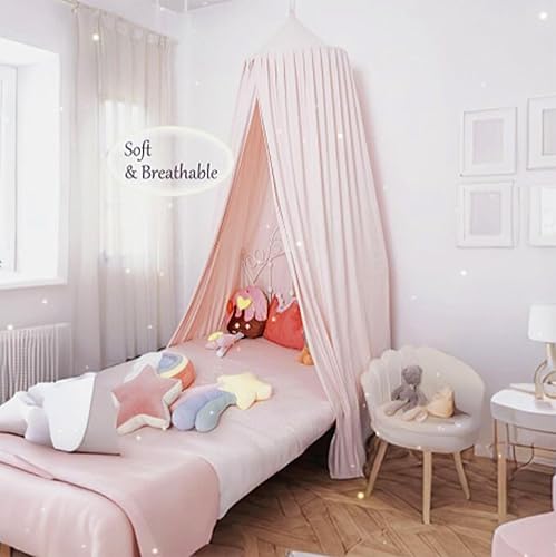 Miniatura 5 de Toldo extragrande para cama infantil con diseño de princesa, linda cúpula para cuna de niñas, decoración de la habitación de los niños, carpa de
