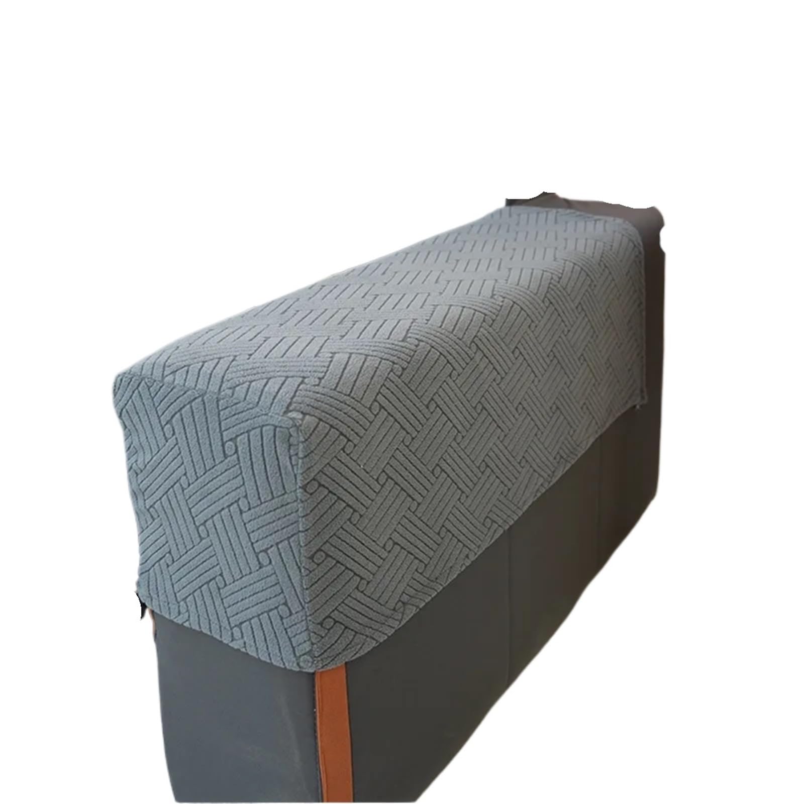 Zovloer Arm Chair Covers 2pcs Jacquard Armrest Slipcover Stretch Chair Covers Armchair Sofa Single Couch Furniture Protector For Living For Recliner Armchairs Sofas Couch(Dark Grey)