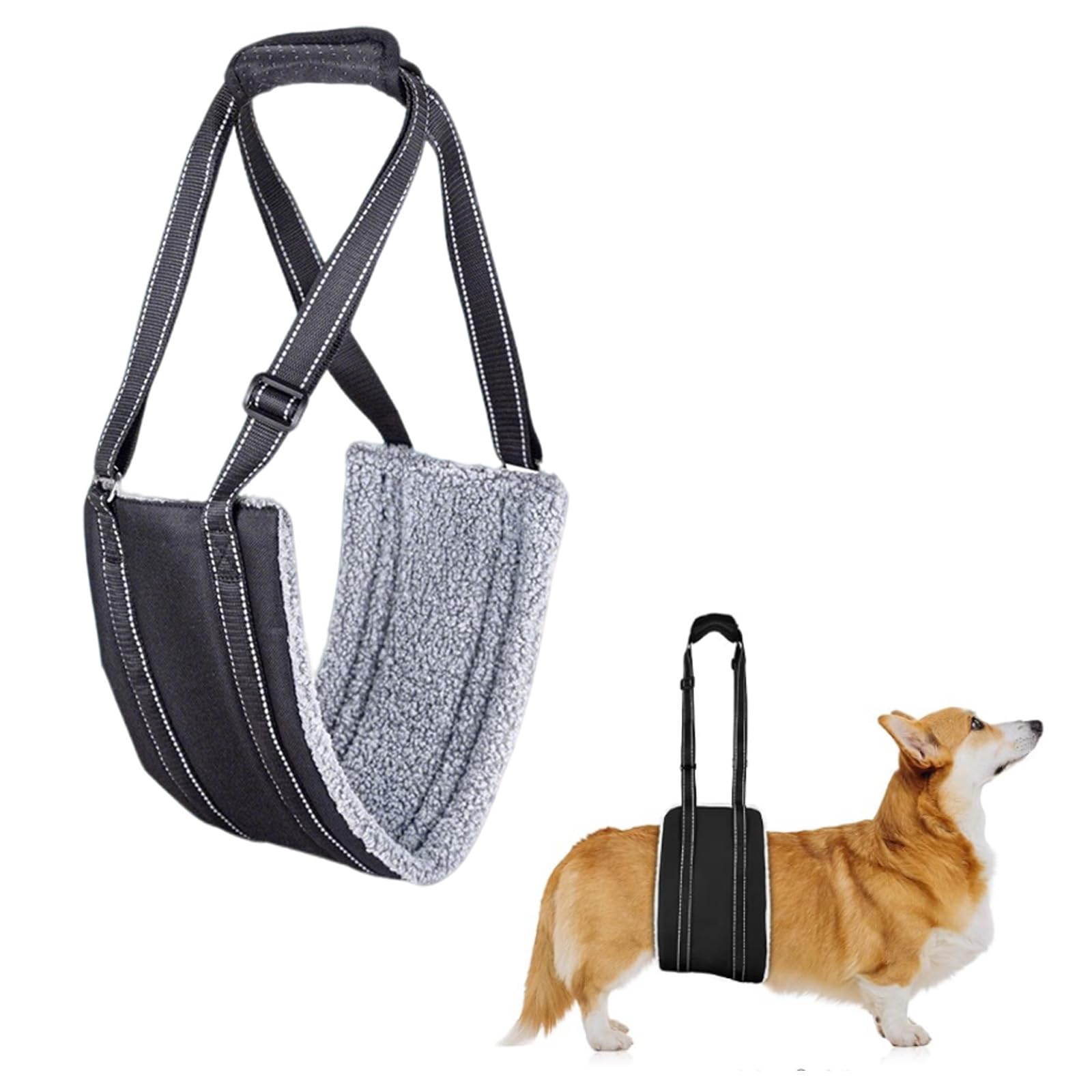Szzhantuo Dog Lifting Harness, Soft Dog Harness for Small Dogs